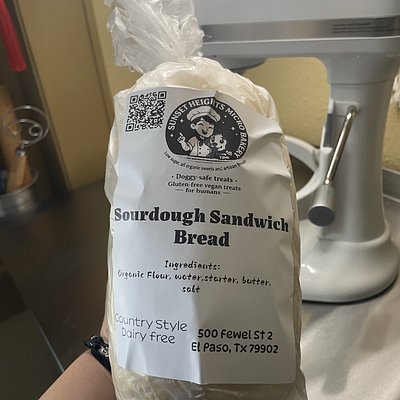 Sourdough Sandwich Bread 