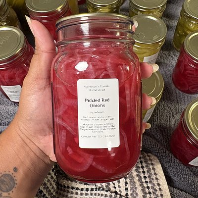 Pickled Red Onions (Pint)
