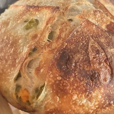 Jalapeño Cheddar Sourdough 