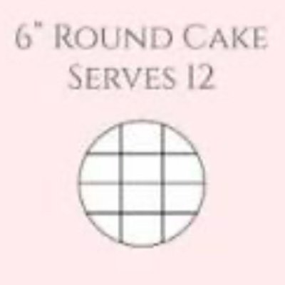  6 INCH 3 LAYERS CUSTOM CAKE 
