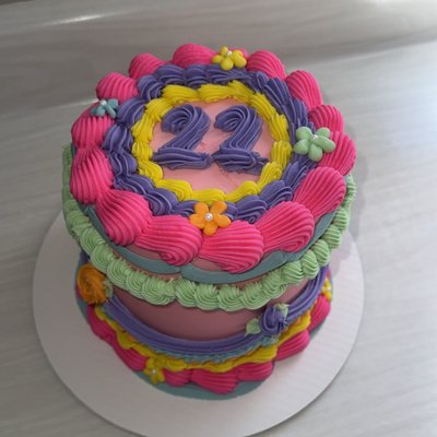 Custom 6in 3 Layer Cake 