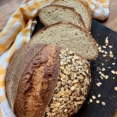 Honey And Oat Sourdough 