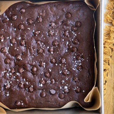 Vegan/Gluten-Free Sweet Potato Brownie 