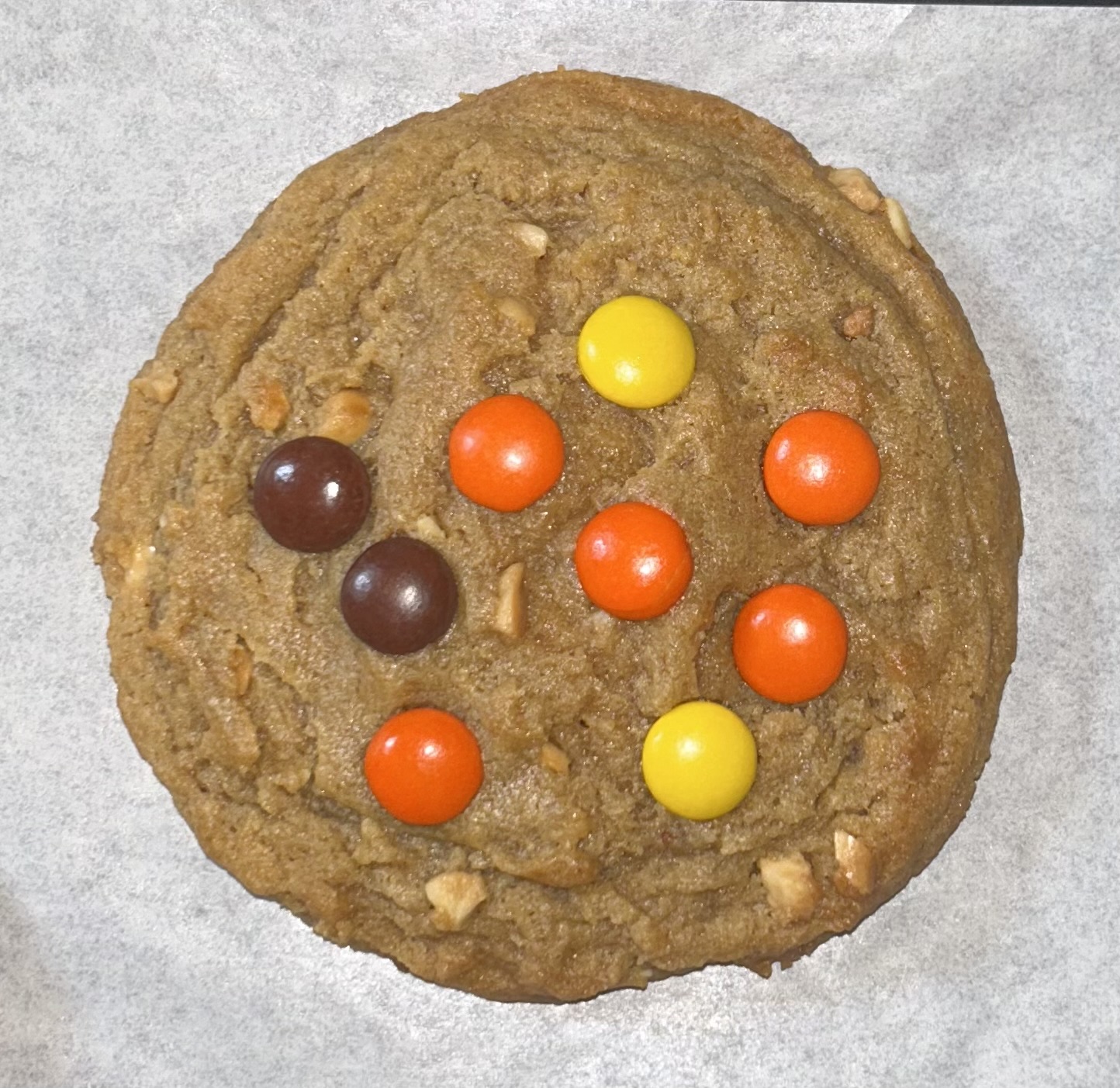 Crunchy Peanut Butter Reese’s Pieces Cookie