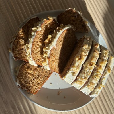 Organic Brown Butter Carrot Loaf