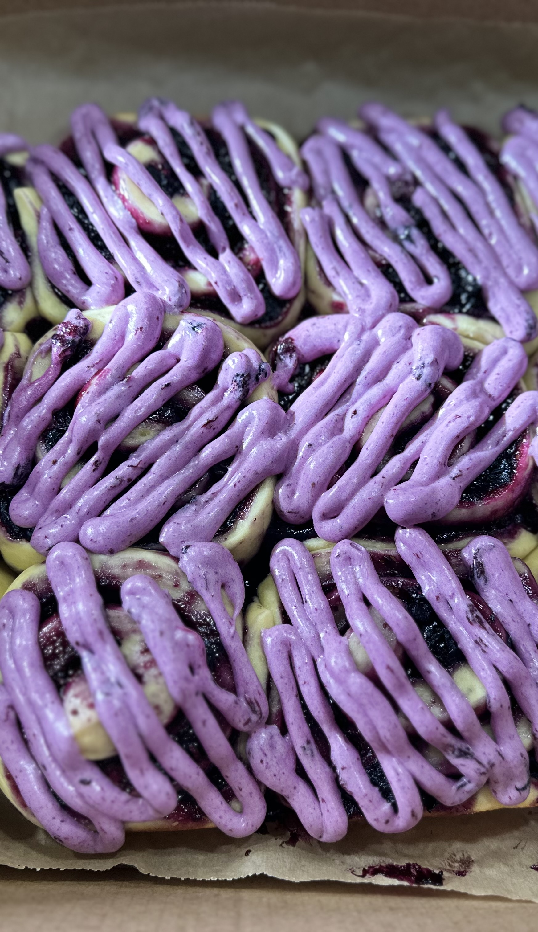 Blueberry Rolls - Half Dozen