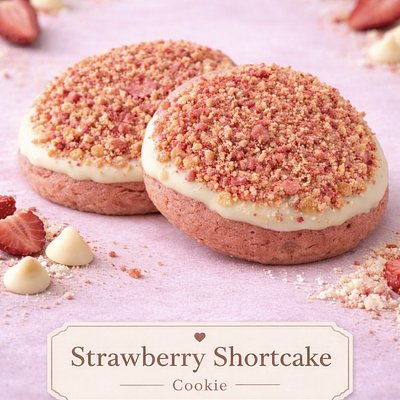 Premium Cookie - Strawberry Shortcake