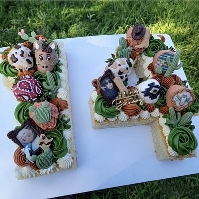 Number Or Letter Cake 