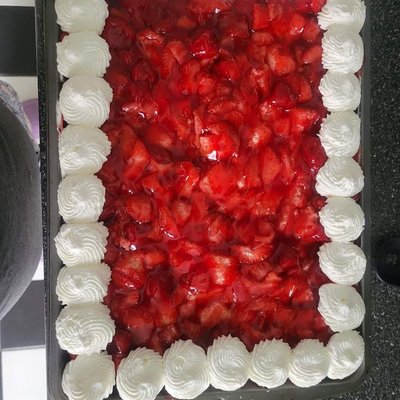 Strawberry Poke Cake