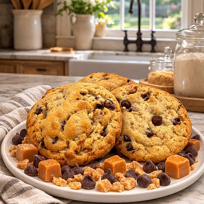 Toffee Caramel Crunch Cookie