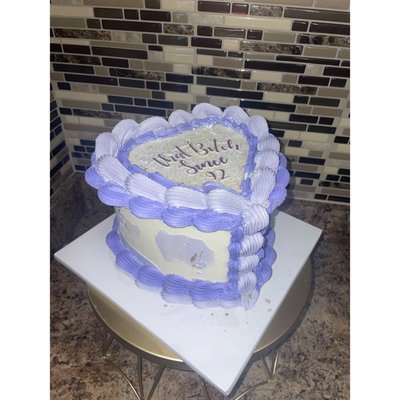 6” 3- Layer Heart