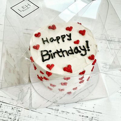 Personalized 4 In Cake