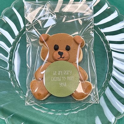 DecorativeCookies With Customizable Stickers And Bagged Each 
