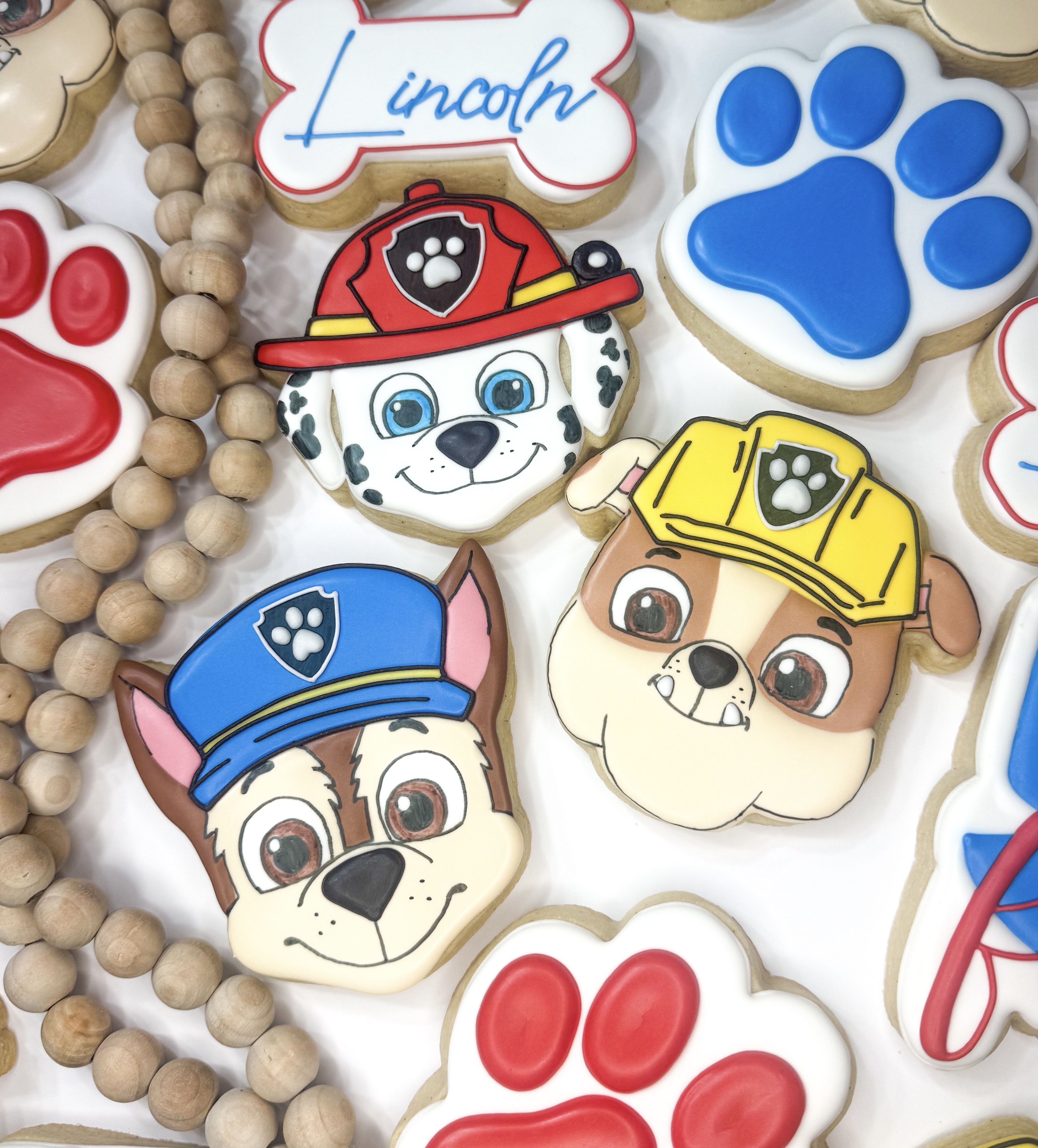 #4 Character Custom Sugar Cookies ($110/dozen)
