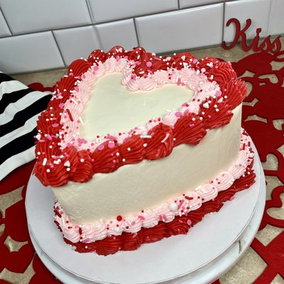 Heart Shaped Cakes- 6” &  8” Starting At $65