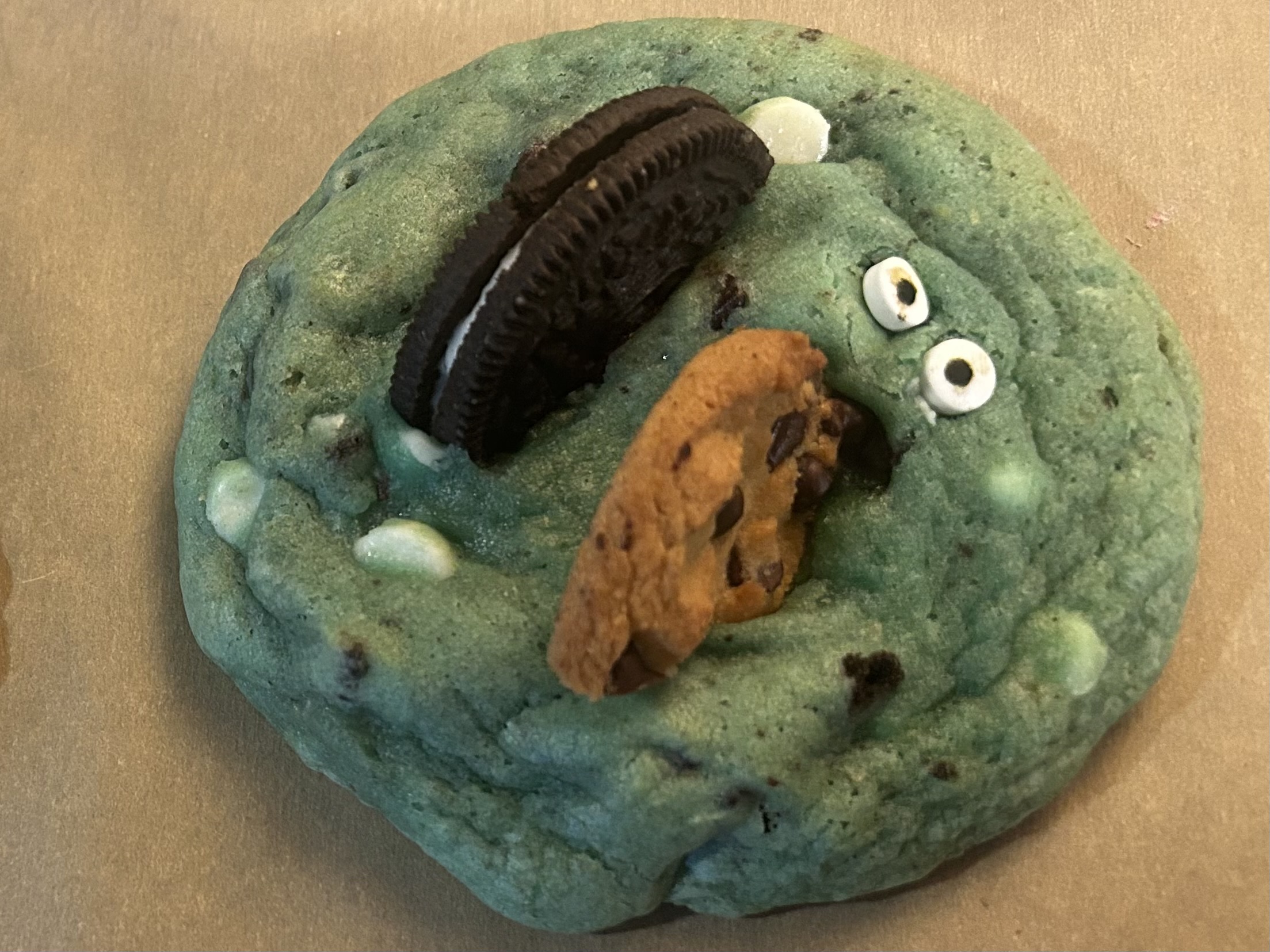 Gourmet Cookie Monster Cookie