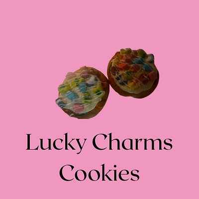 Lucky charms cookies
