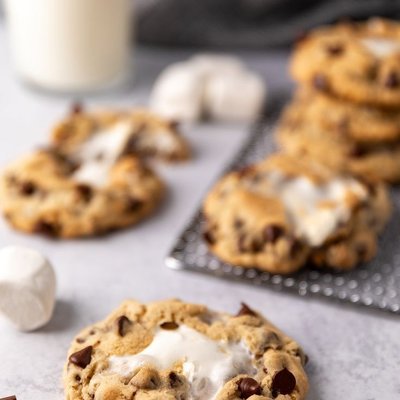 S'mores Chocolate Chip Cookies 