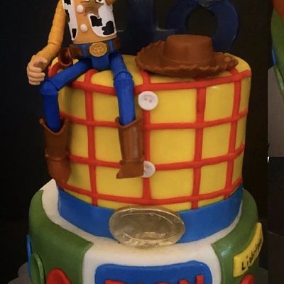 2 - Tier Fondant Cake