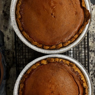 Sourdough Pumpkin Pie 