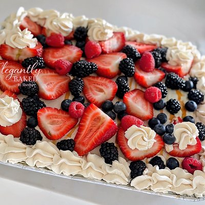 Classic Tres Leches Tray 9x13 Medium Tray (Most Popular) 