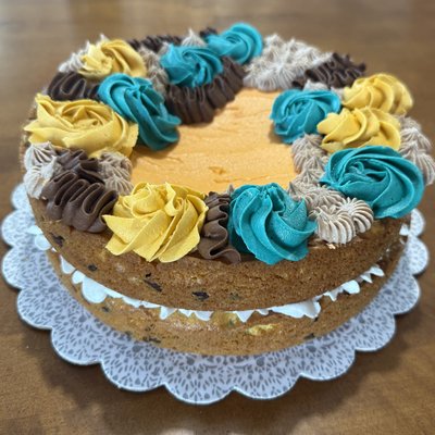 Cookie-Cake Fusion - Double Layer Round (9”)