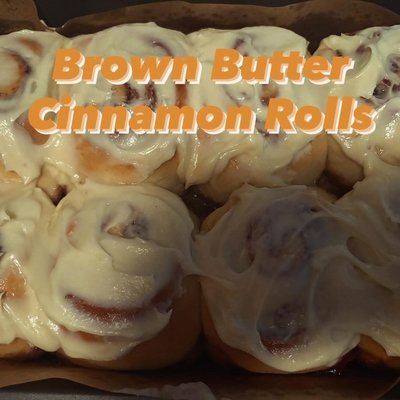 Gooey Brown Butter Cinnamon Rolls