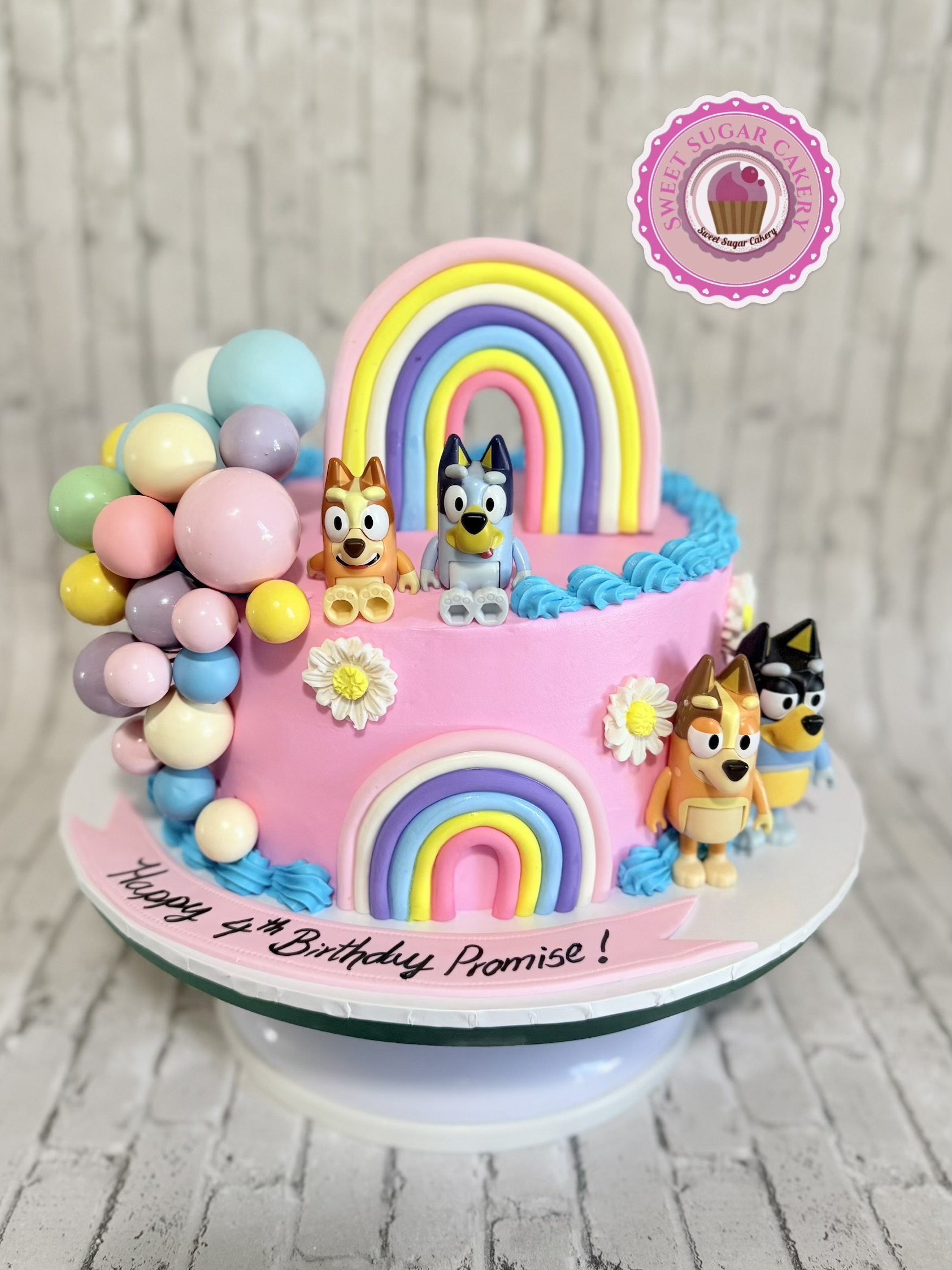 Bluey Cake 