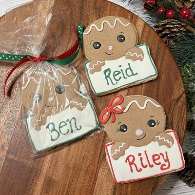 Personalized gingerbread Or Bear