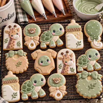 Baby Shower Cookie Set