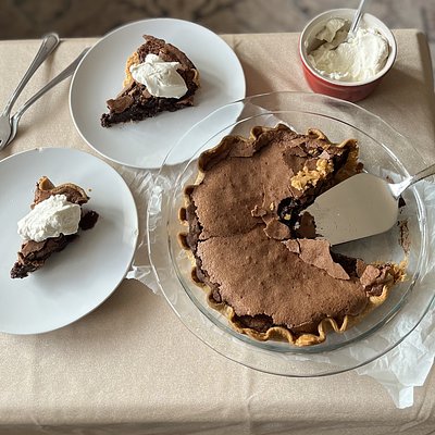 Chocolate Molten Pie