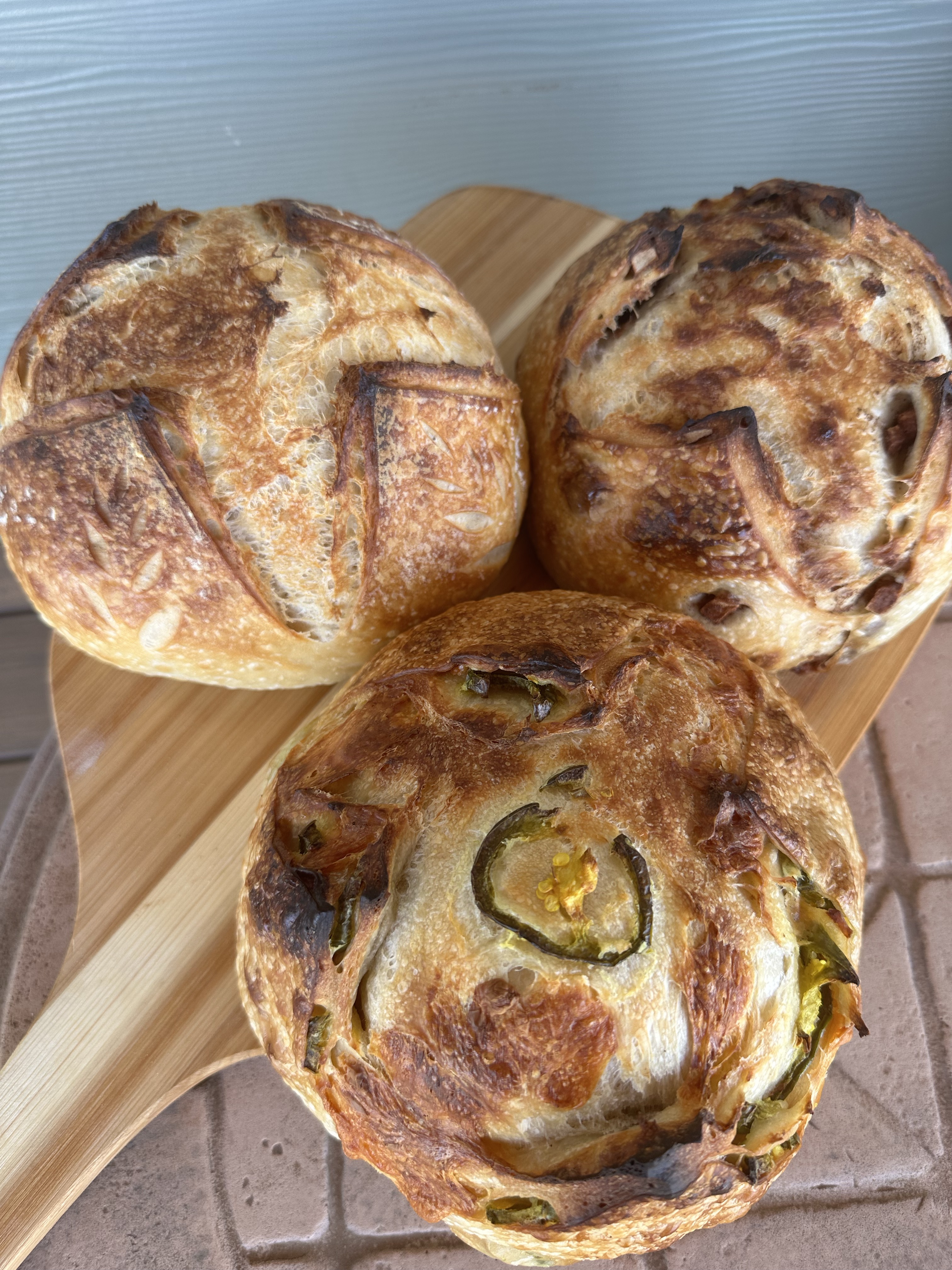 Jalapeño Cheddar Sourdough