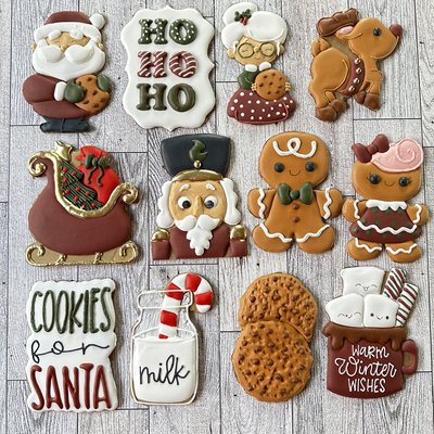 Christmas Dozen (12 Designs As Shown)