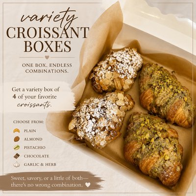 Croissant Variety Box (4)