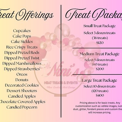 Treat Packages
