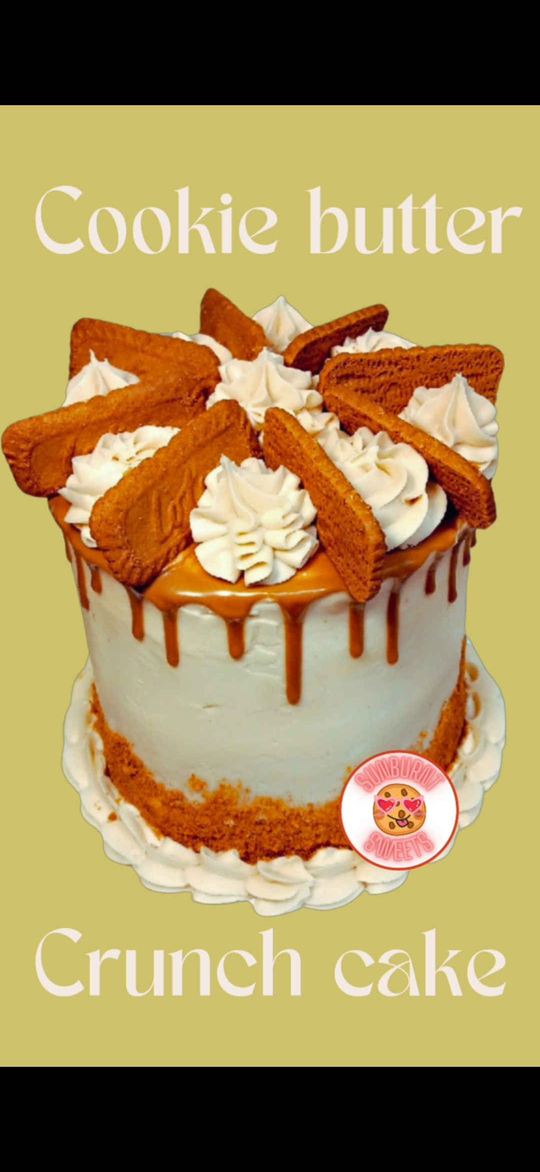 Cookie Butter Crunch Cake