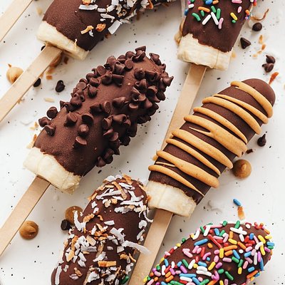 Chocolate Covered Bananas 6 Pack