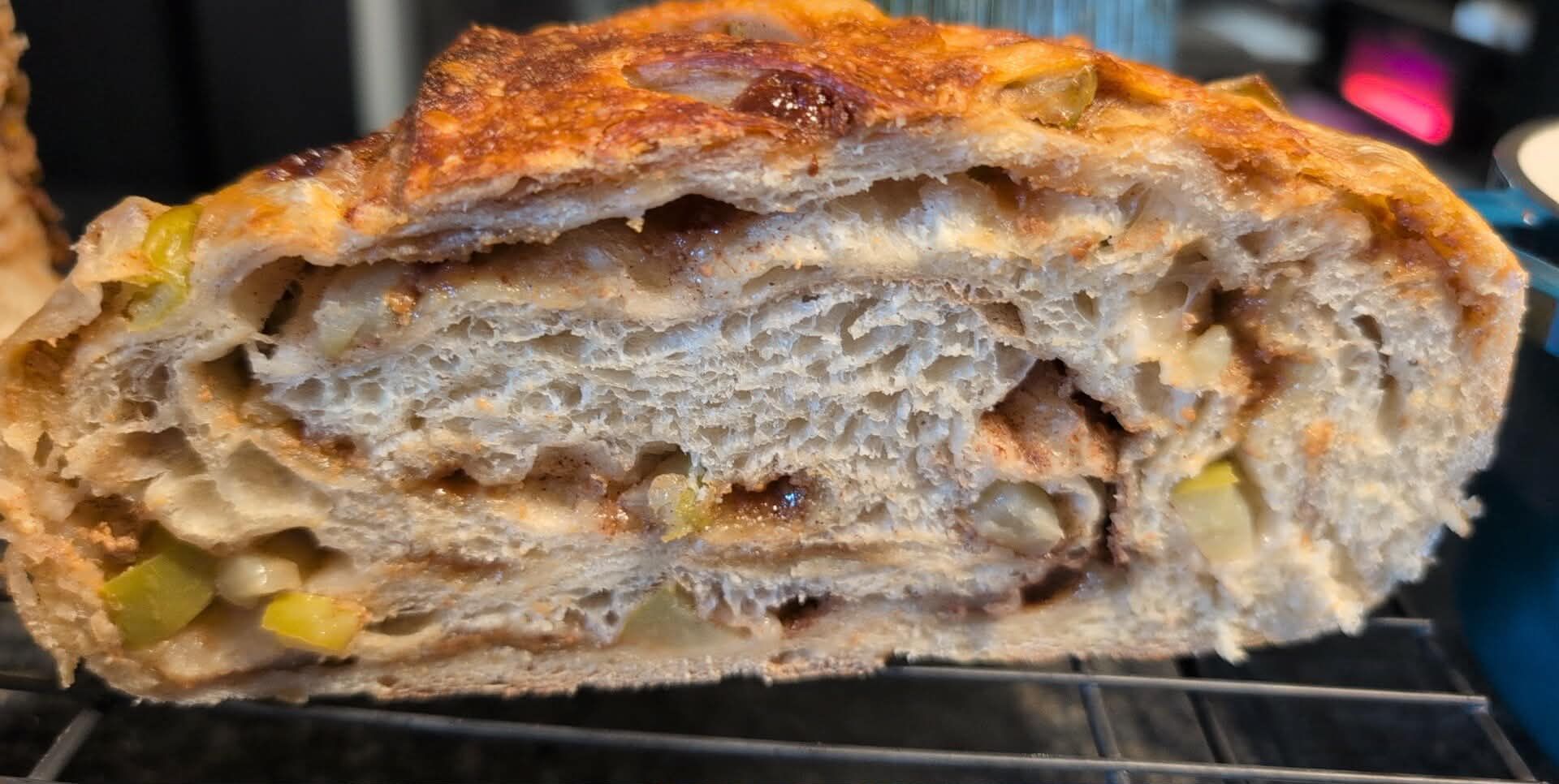 Caramel Apple Sourdough