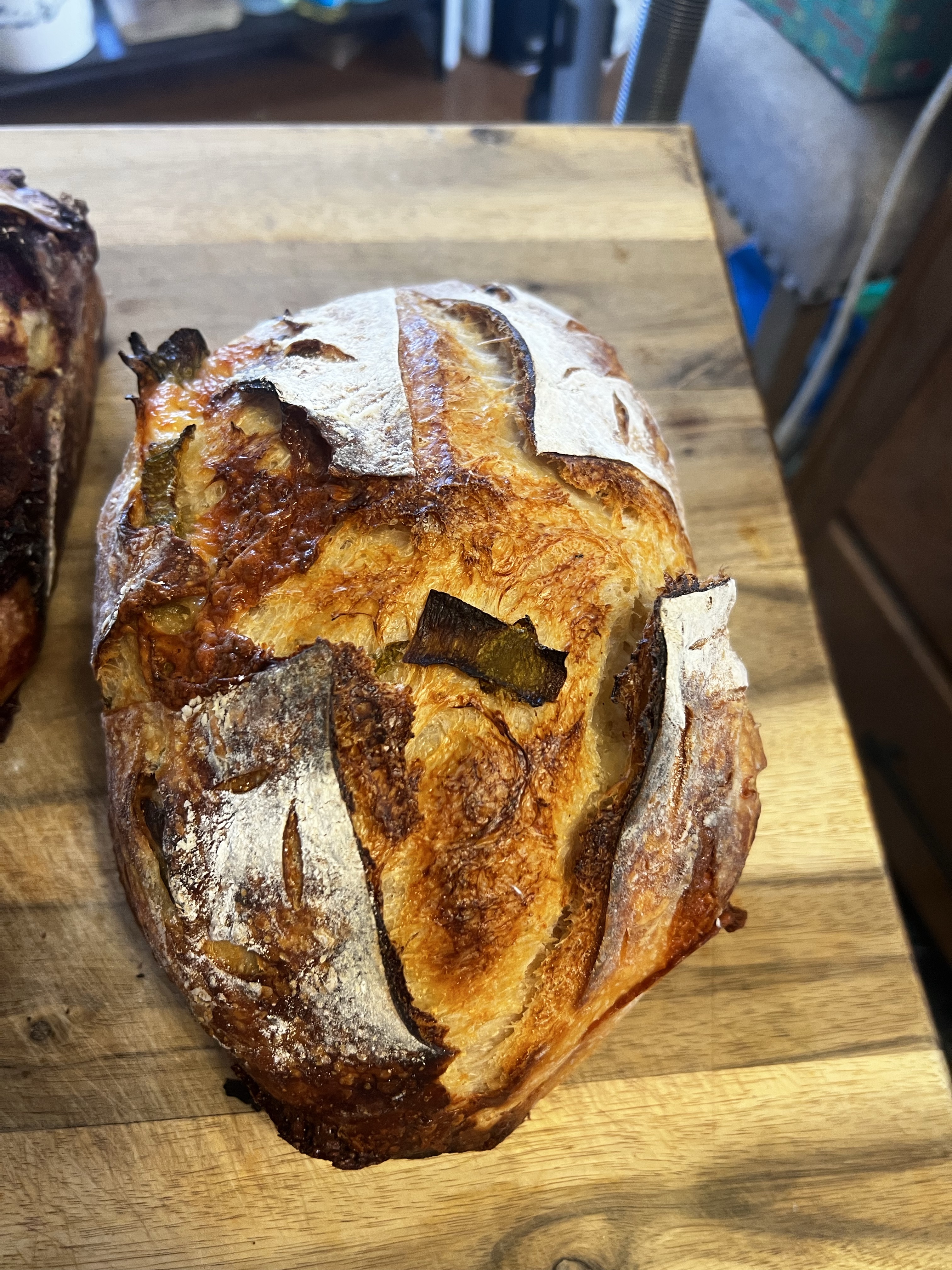 Hatched Green Chili With Gruyère Loaf 
