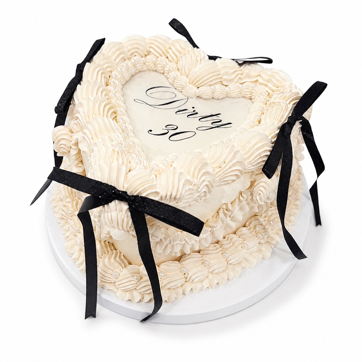 8in Heart Cake