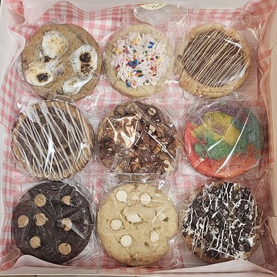 Premium Variety Gift Boxed - 9 Cookies 