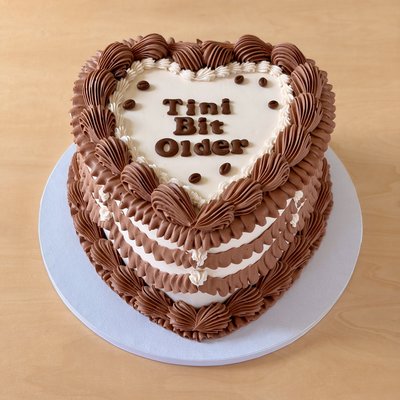 Large Heart Cake
