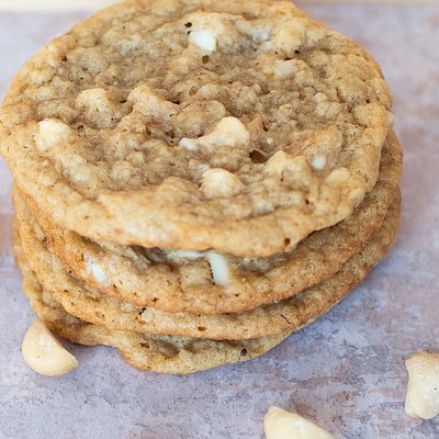 White Chocolate Macadamia Nuts Cookies Box of 6