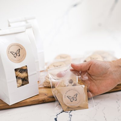 7 Ounce Bag Of GF/ DF Chocolate Chip Mini Cookies