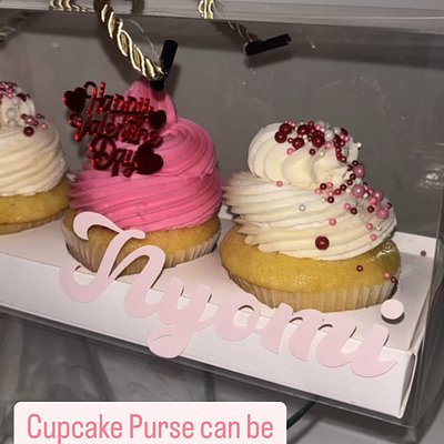 Personalized Cupcake Purse 