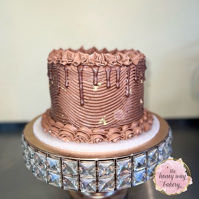 Yellow Cake W/ Chocolate Icing