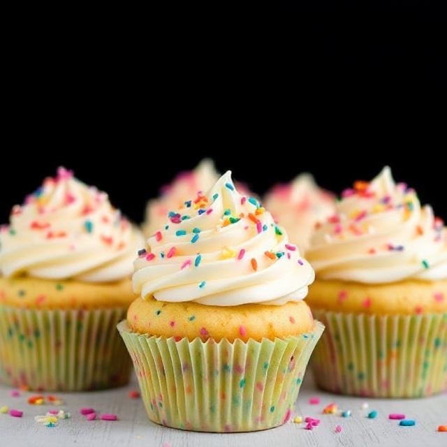 Funfetti Cupcakes 