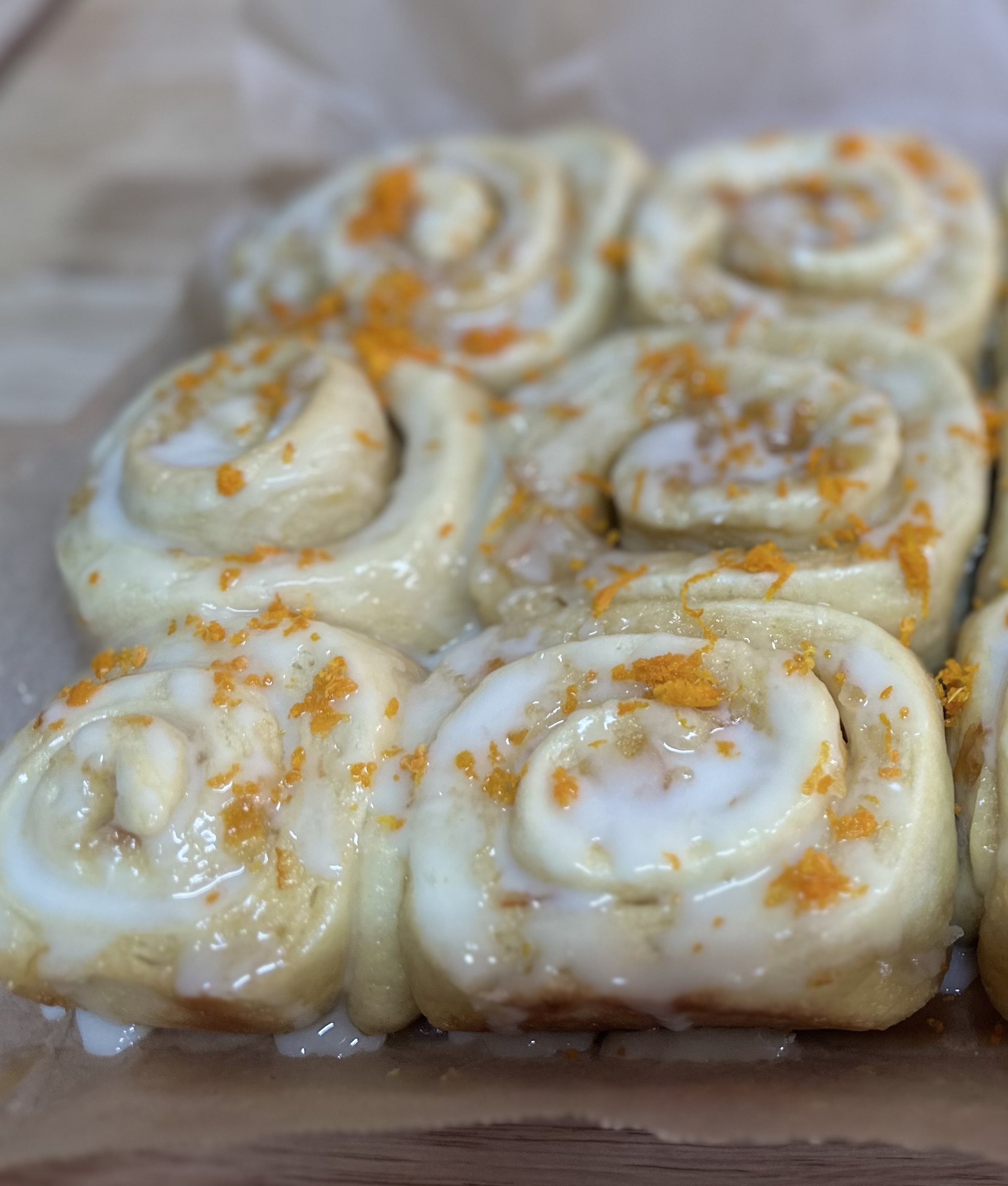 Orange Rolls - Half Dozen