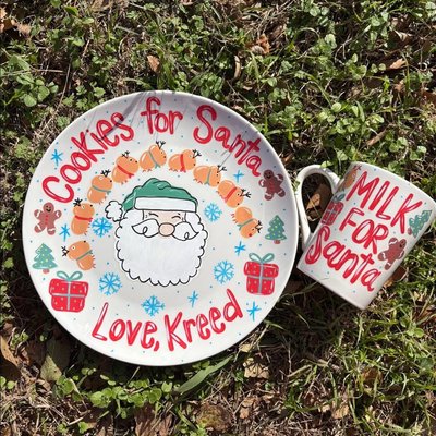 Christmas Plate & Mug Set