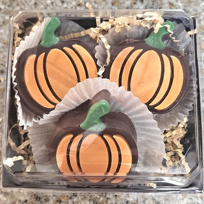 Chocolate Pumpkins - 3 pack